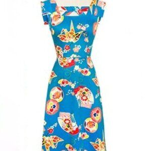 Trashy diva Geisha Fans Loop dress